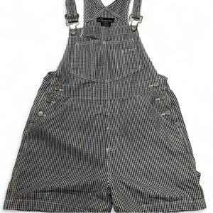 Vintage Gingham Shortalls